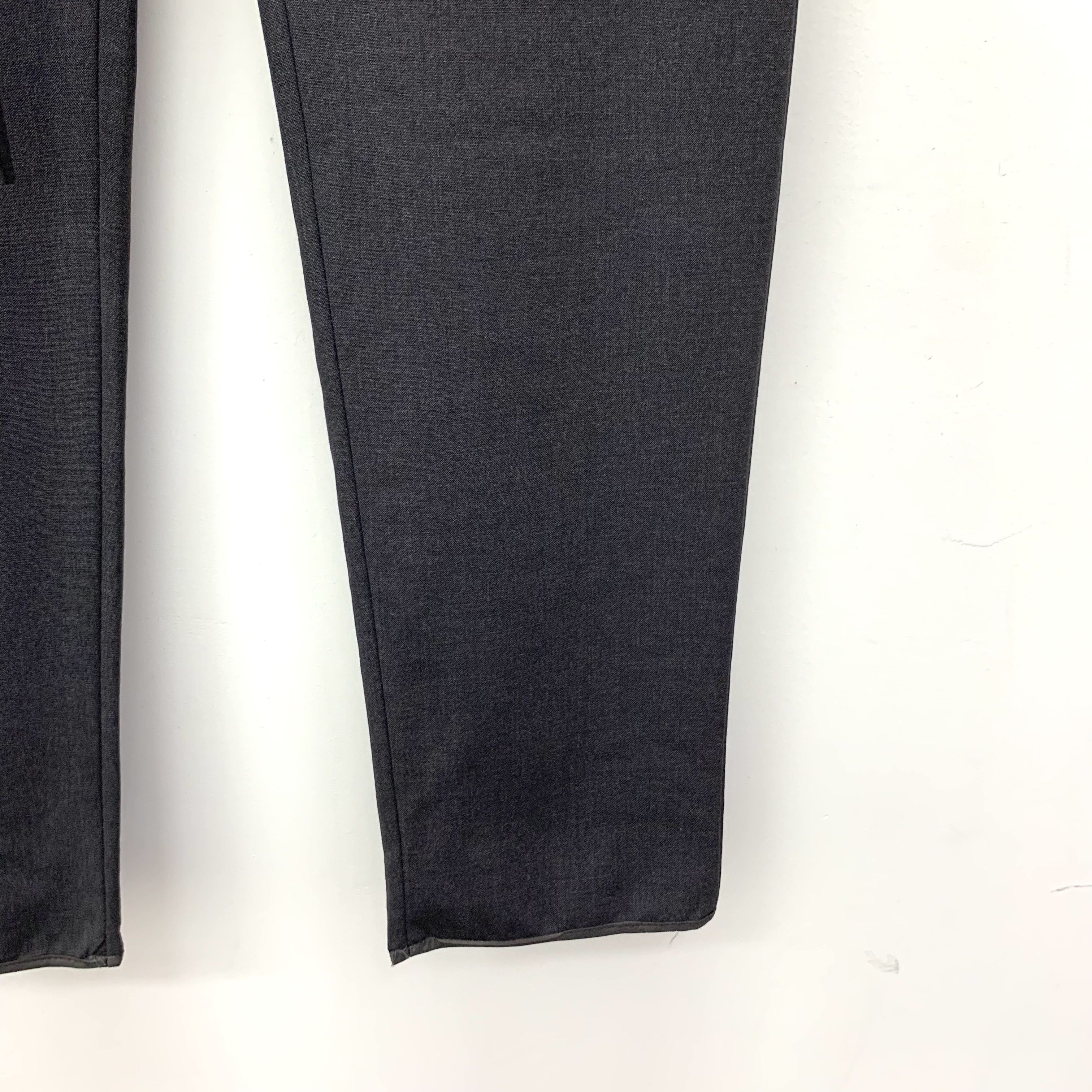 Brunello Cucinelli Brunello Cucinelli Black Wool Casual Trousers (Size M) Size 27" / US 4 / IT 40 - 6 Thumbnail