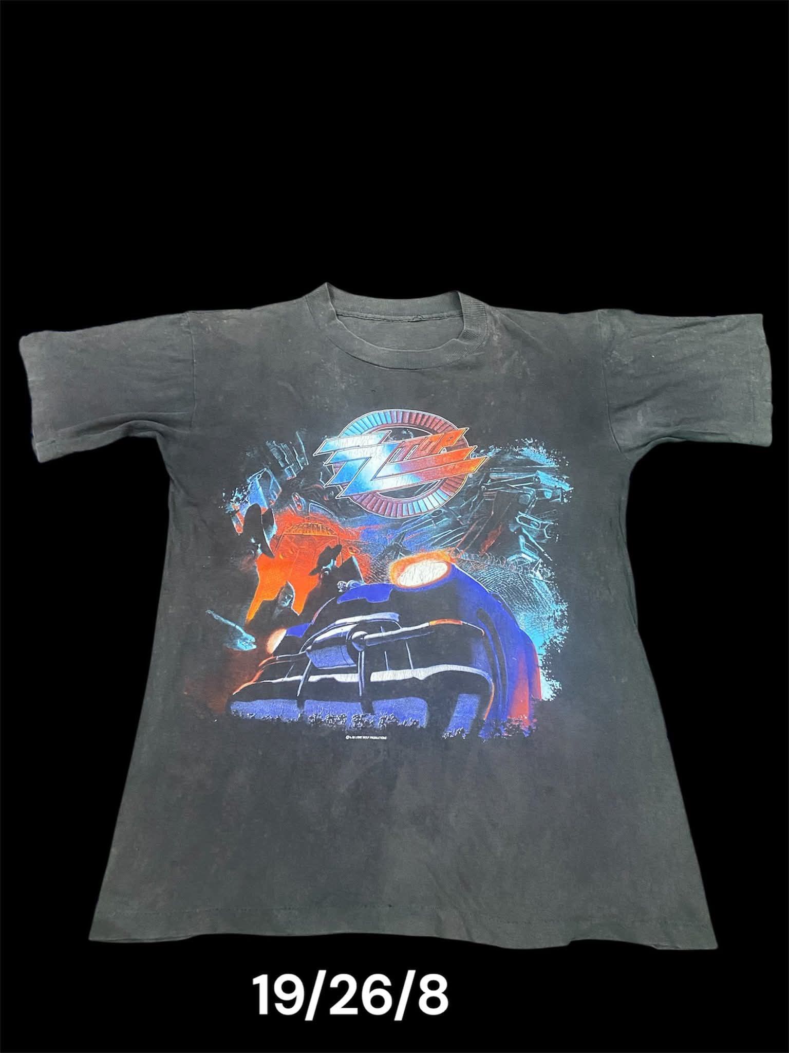 Band Tees vintage zz top Size US L / EU 52-54 / 3 - 1 Thumbnail