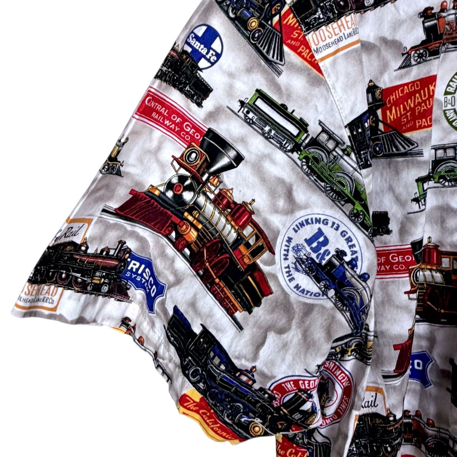 Pacific Trail Max Boxxer Boxer USA Vintage Railroad Men's S/S Button Up XL Size US XL / EU 56 / 4 - 5 Thumbnail