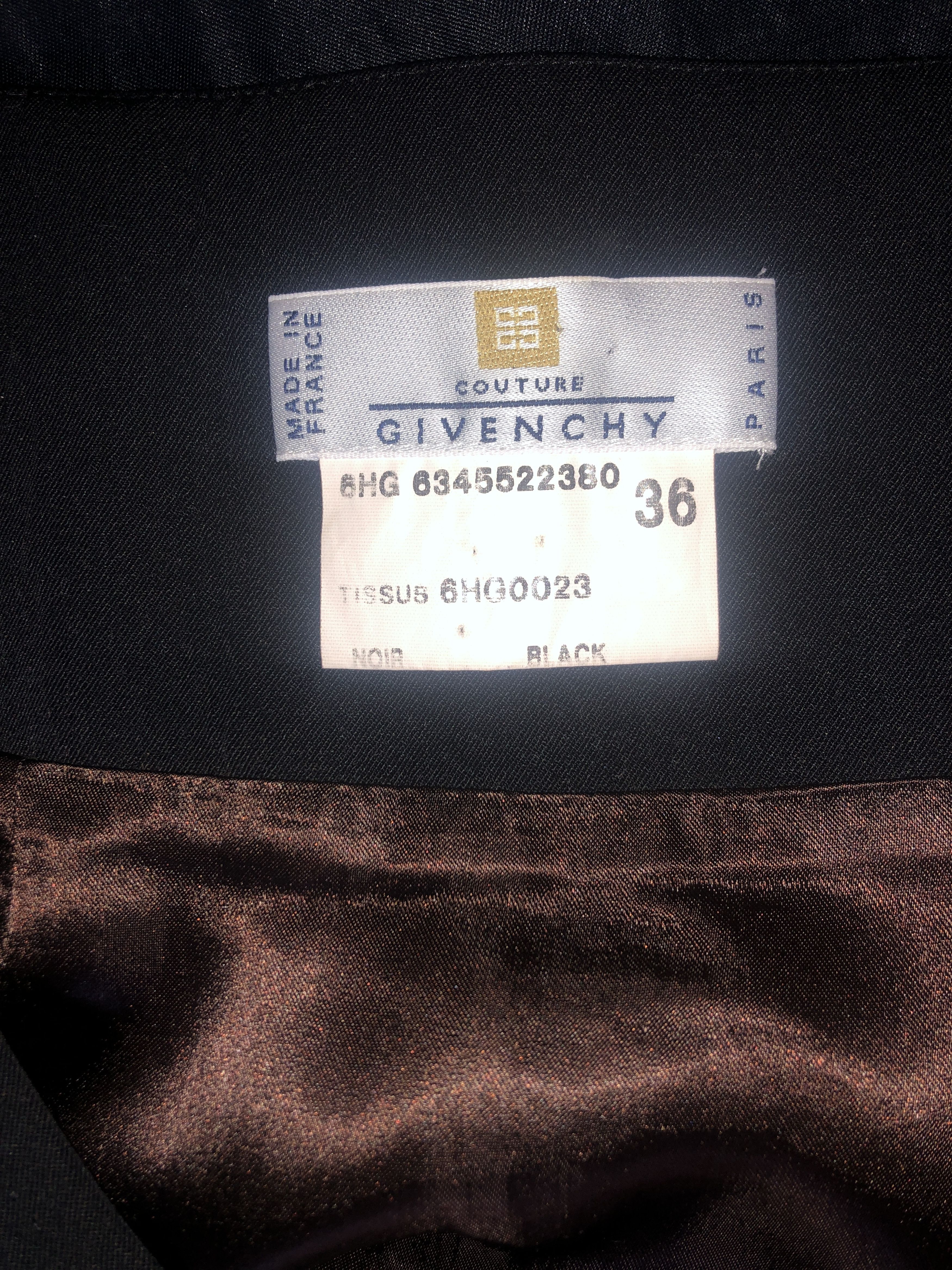 Givenchy High Wiasted Embellished Skirt Size 27" / US 4 / IT 40 - 11 Thumbnail
