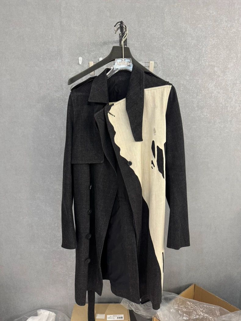 Rick Owens Rick Owens fw16 splatter coat Size L / US 10 / IT 46 - 1 Thumbnail