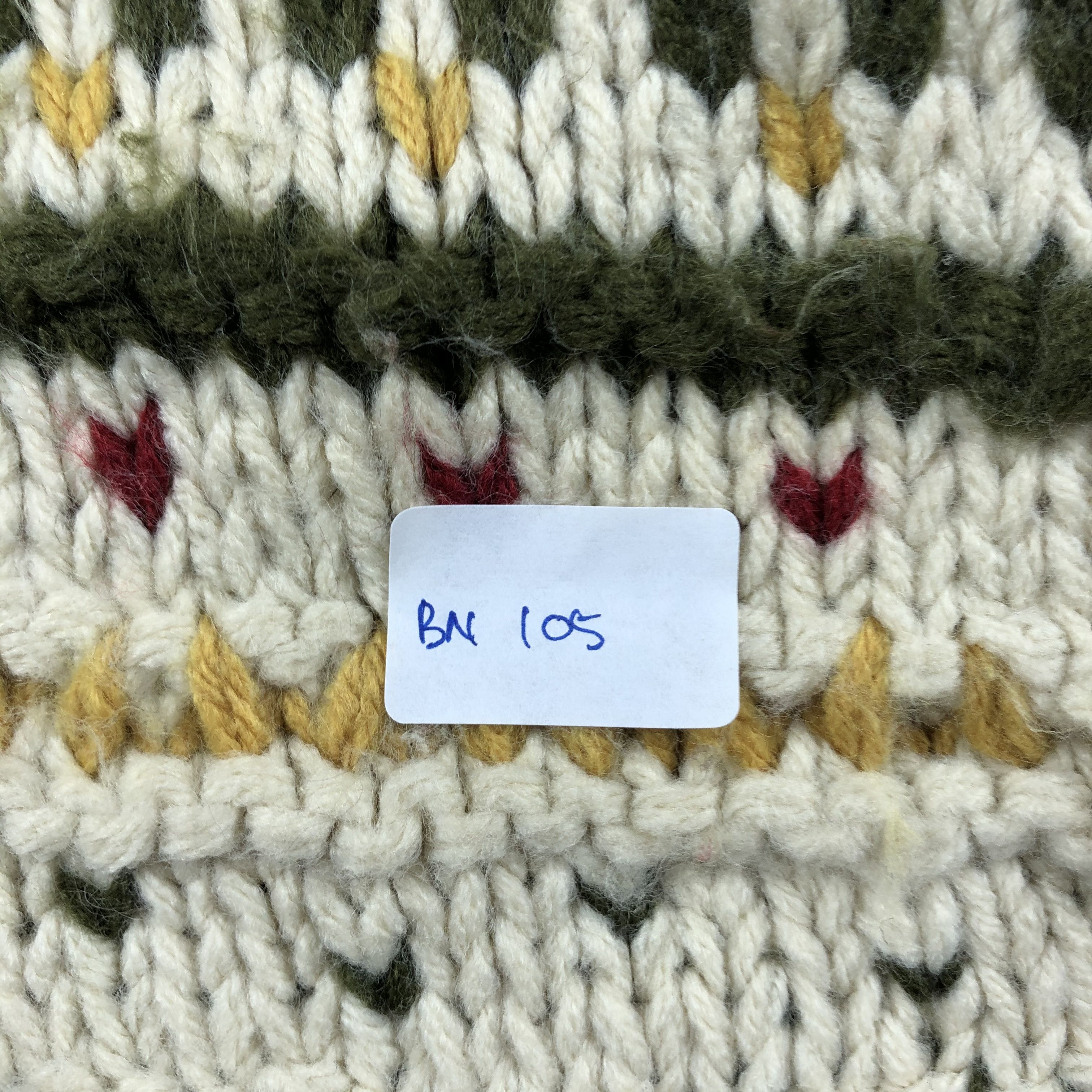Japanese Brand Crochet Cable Knit Earflap Beanie Size ONE SIZE - 6 Thumbnail