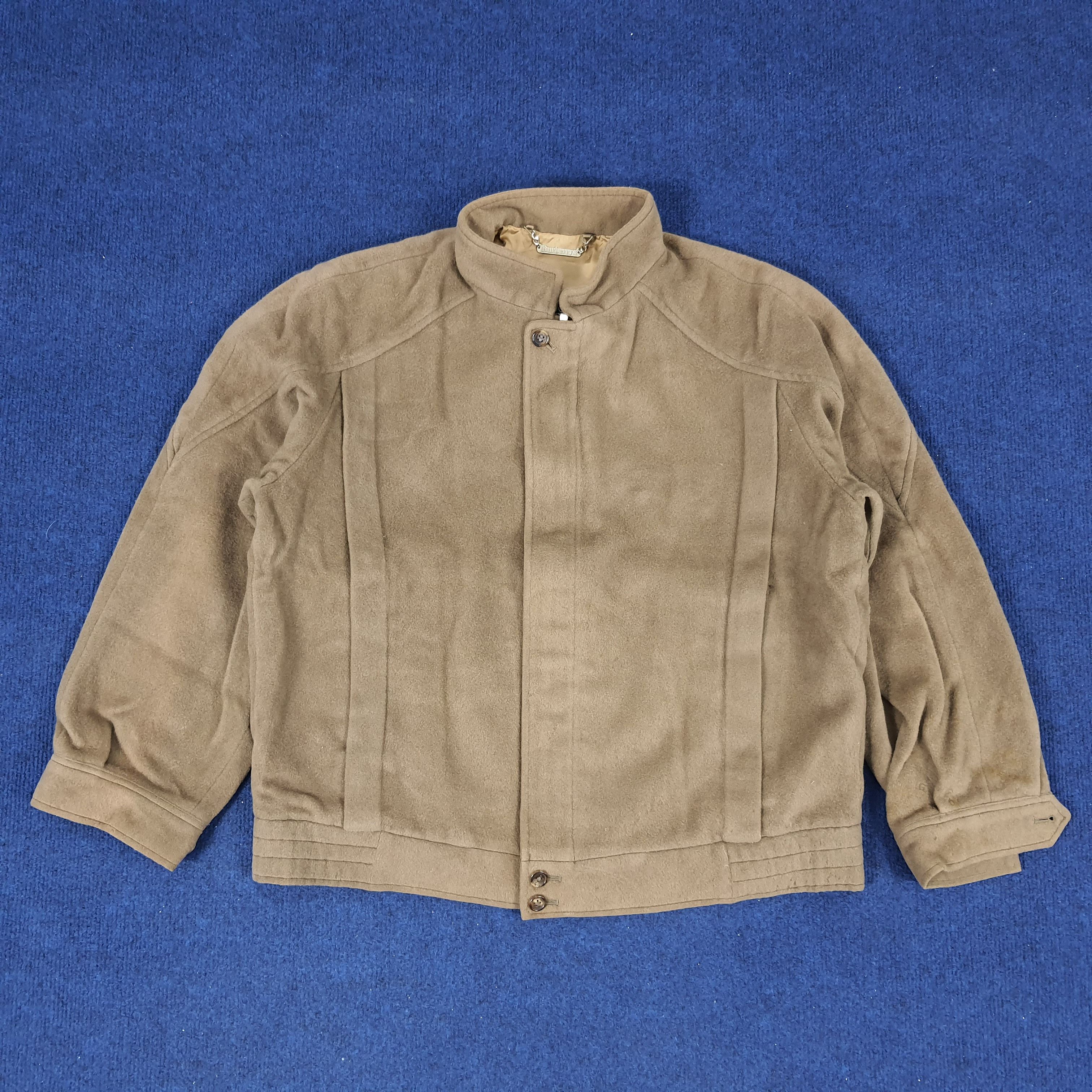 Burberry × Vintage Vintage Burberrys Luxury Italian Designer Sweat Jacket Size US M / EU 48-50 / 2 - 1 Thumbnail