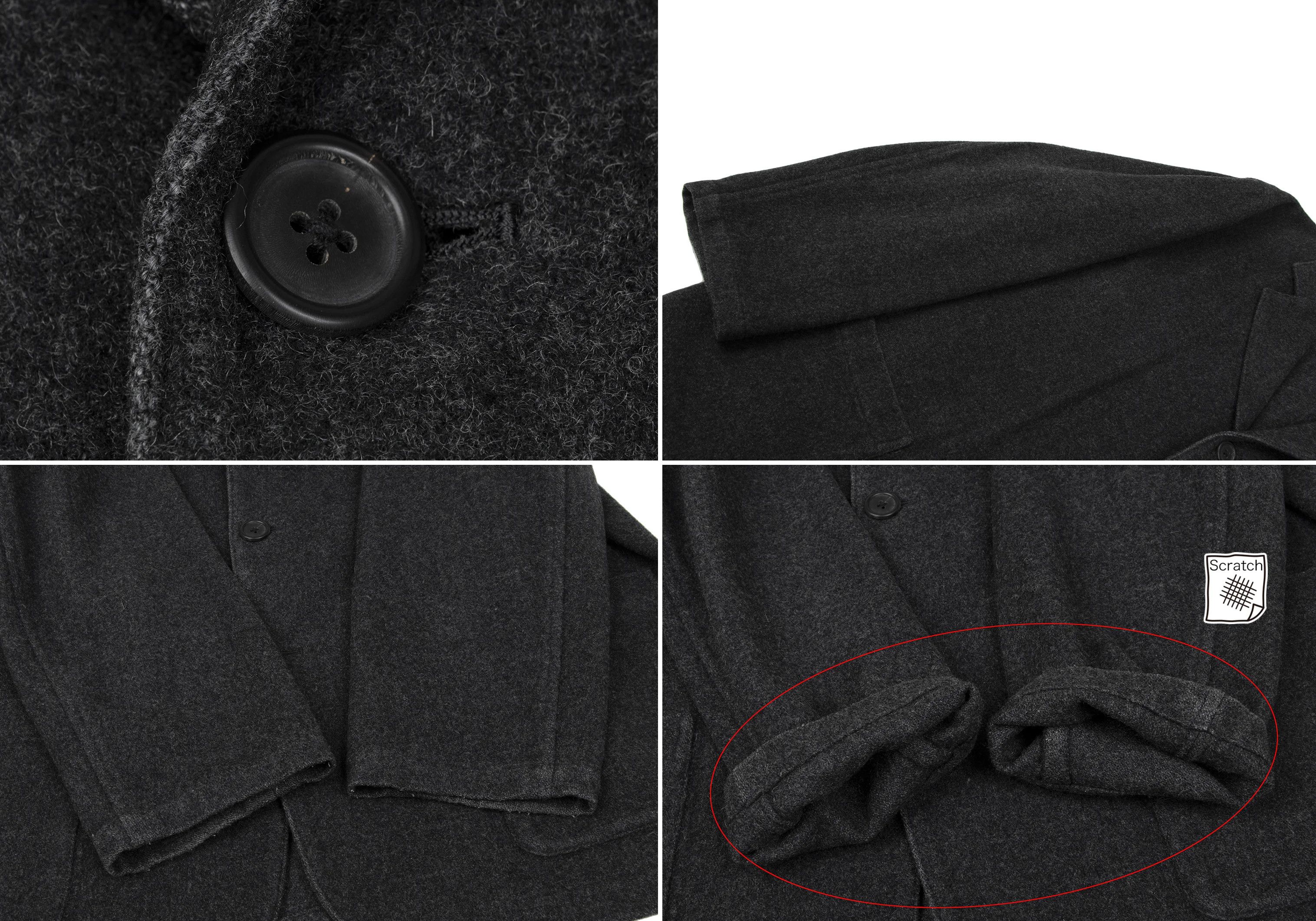 Jean Paul Gaultier Melton Wool Suit Set in Gray Size 2 3 Size US M / EU 48-50 / 2 - 4 Thumbnail