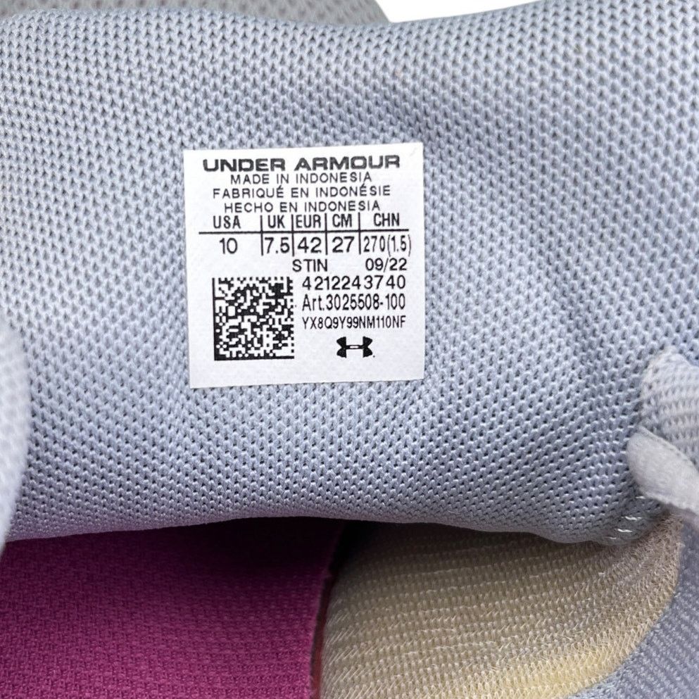 Under Armour Under Armour Charged Impulse 3 Gray Pink 10 Size US 10 / IT 40 - 6 Thumbnail