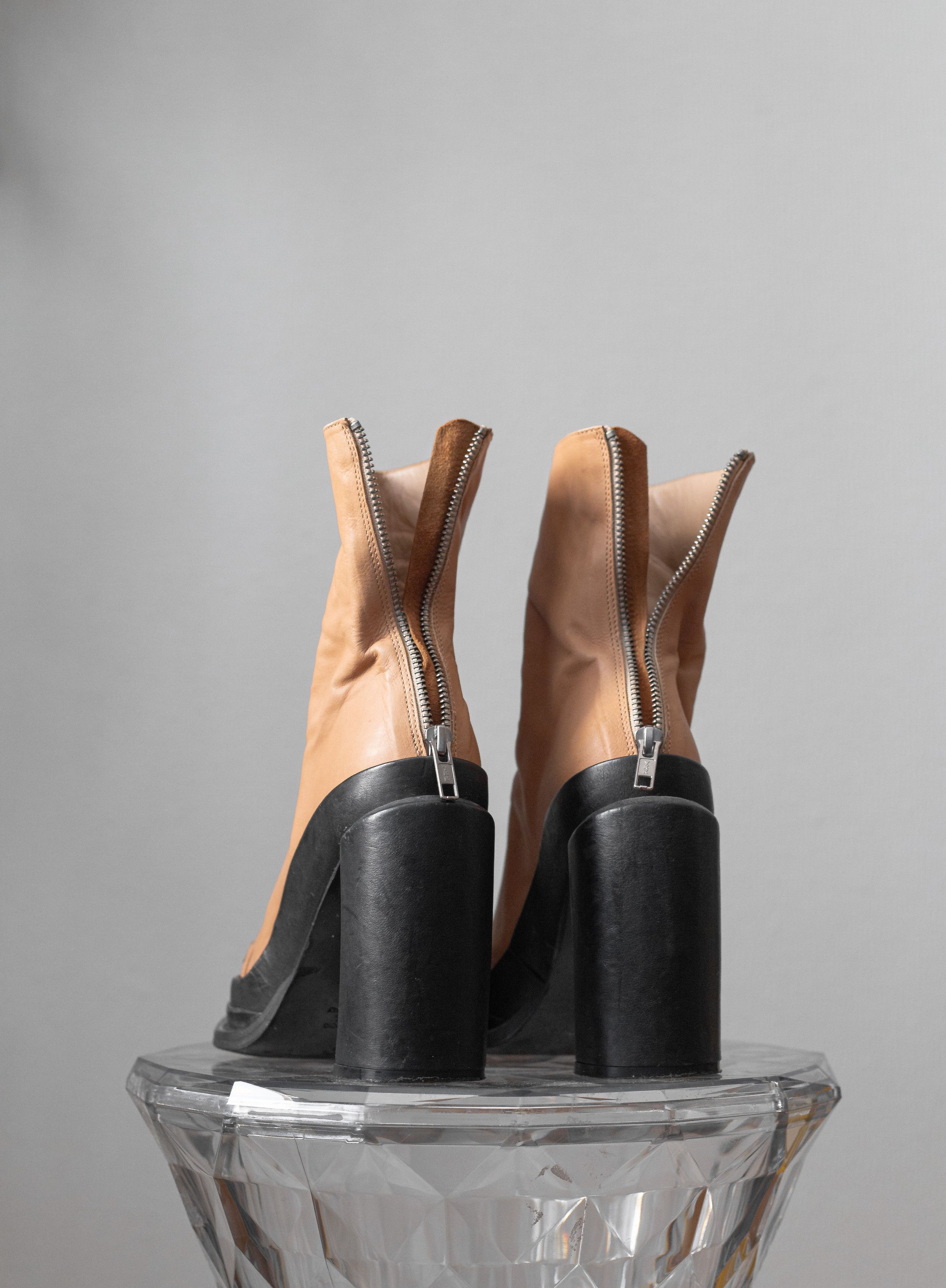 Ann Demeulemeester 2014SS leather boots Size US 8.5 / IT 38.5 - 8 Thumbnail