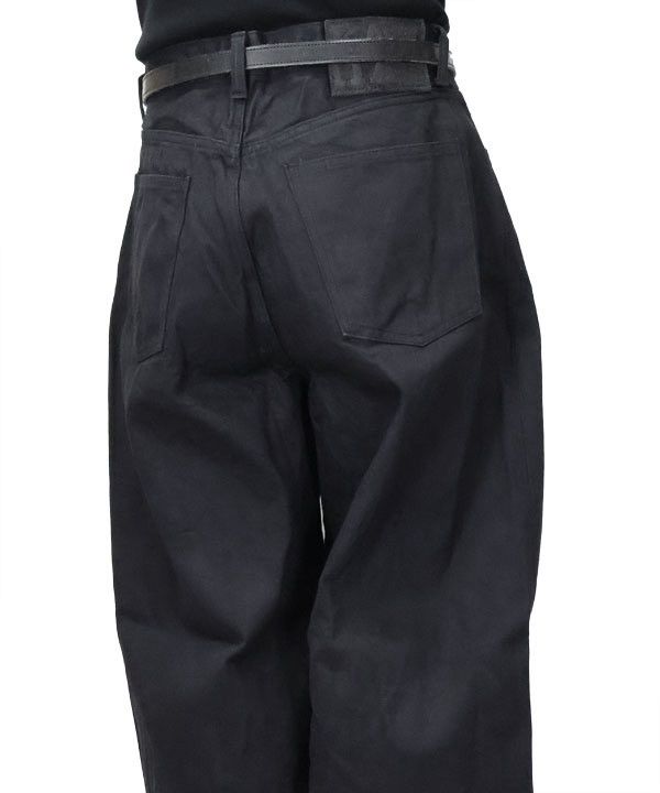 Kapital 32inch Kapital 14oz Black Denim Club Baggy 5P Pants Size US 32 / EU 48 - 7 Thumbnail
