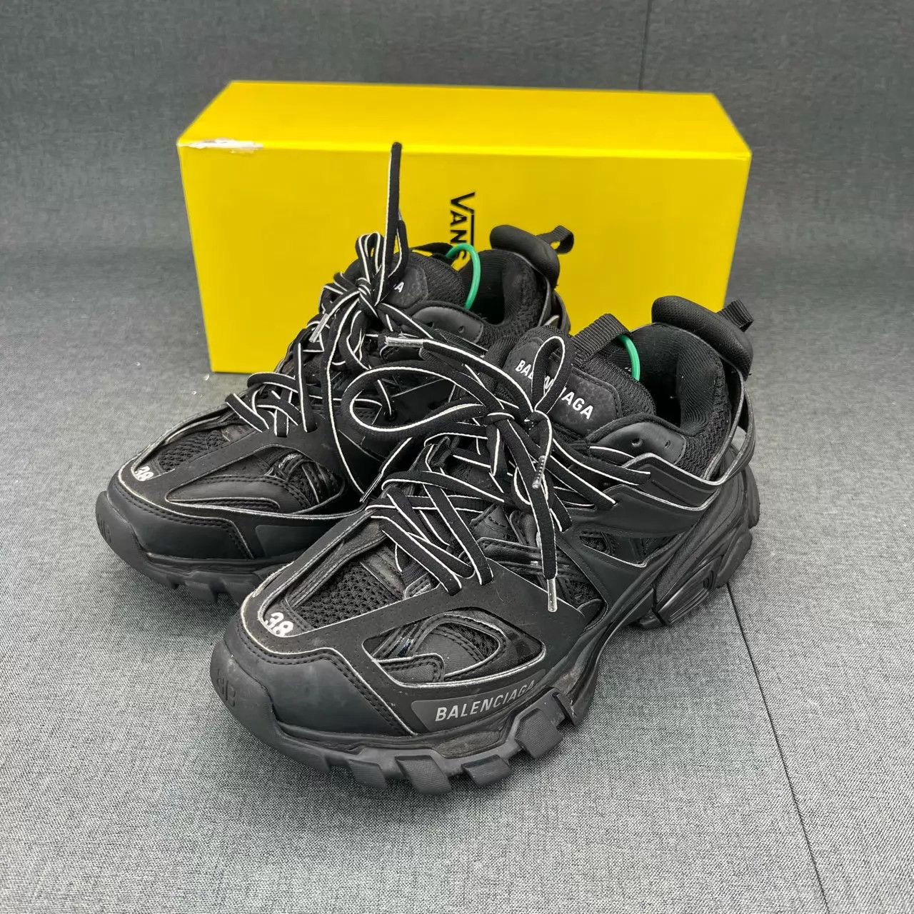 Balenciaga Balenciaga Track Black 38 New Original Box Size US 7.5 / IT 37.5 - 1 Thumbnail