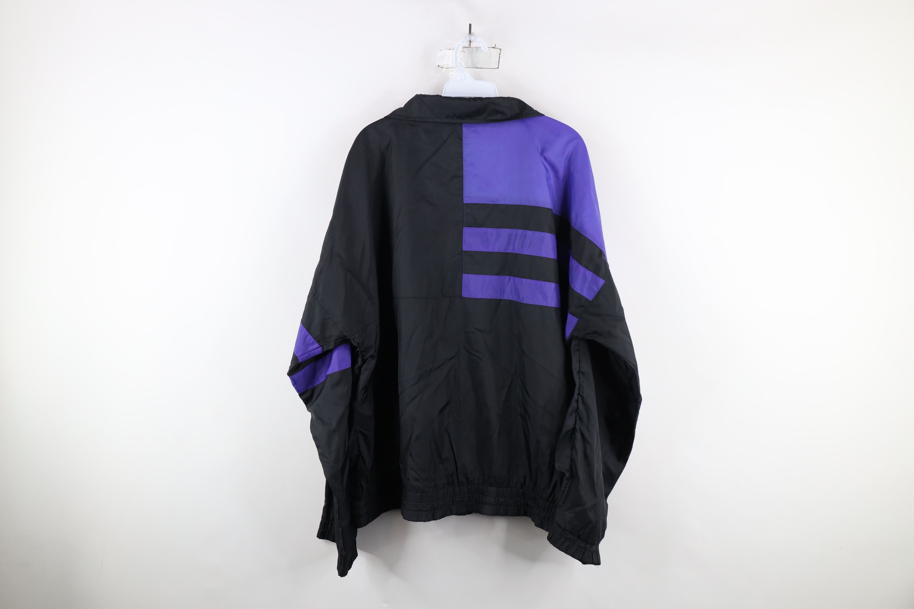 Vintage Vintage 90s USA Olympics Block Lined Windbreaker Jacket Size US L / EU 52-54 / 3 - 12 Thumbnail