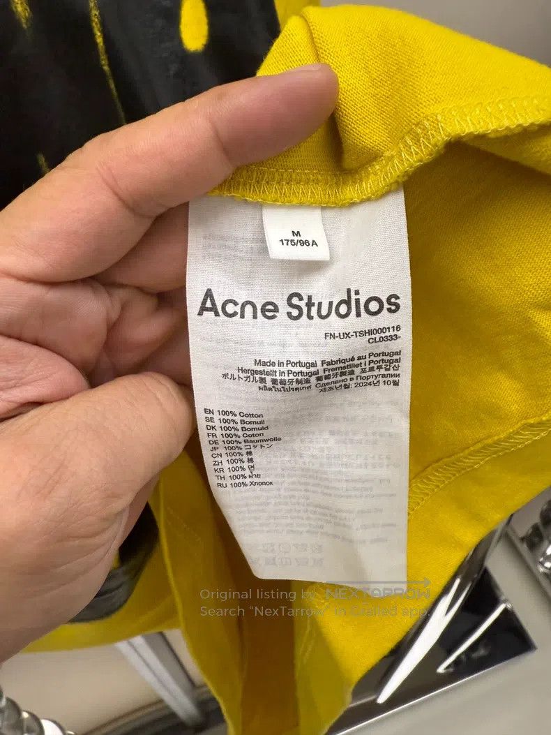 Acne Studios Acne Studios SS25 1996 Graffiti Logo Loose Relaxed Fit Sho Size US M / EU 48-50 / 2 - 3 Thumbnail