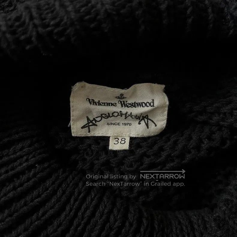 Vivienne Westwood Vivienne Westwood Ripped high neck knit top Size XS / US 0-2 / IT 36-38 - 6 Thumbnail
