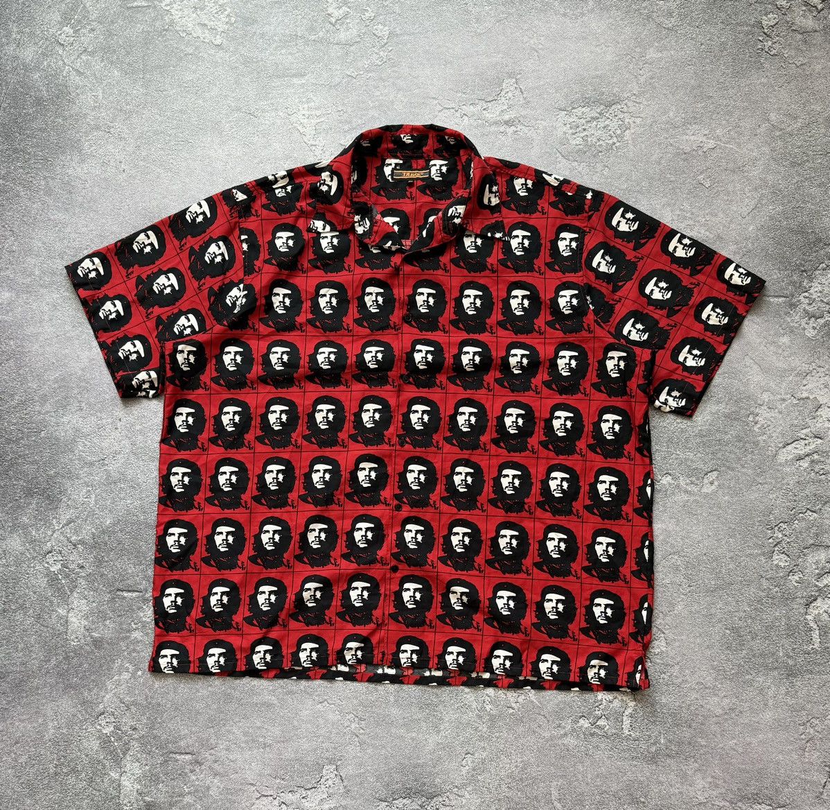 Vintage Duke 4XL Che Guevara vintage monogram shirt button up polo Size US XXL / EU 58 / 5 - 5 Thumbnail