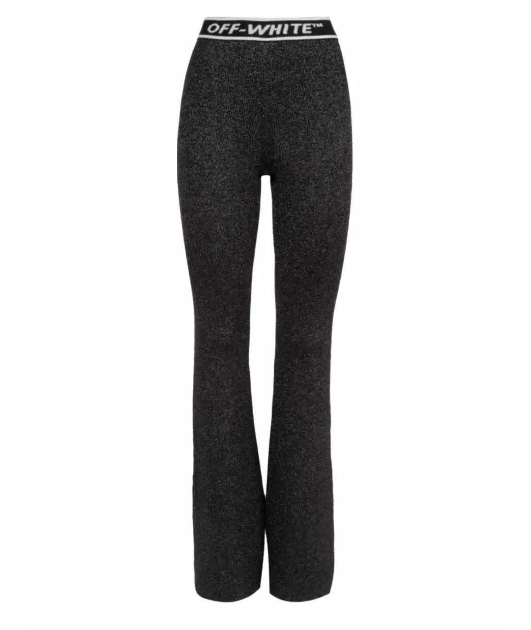 Off-White o1y1225 Logo Sweatpant in Black/White Size 28" / US 6 / IT 42 - 1 Thumbnail