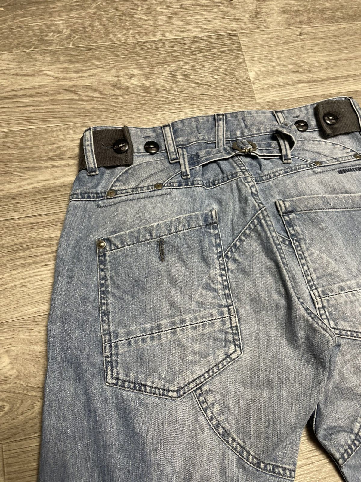 G-Star 32/30 Vintage G-Star Raw SE 5204/3301 Cargo Elwood Jeans Size US 32 / EU 48 - 20 Thumbnail