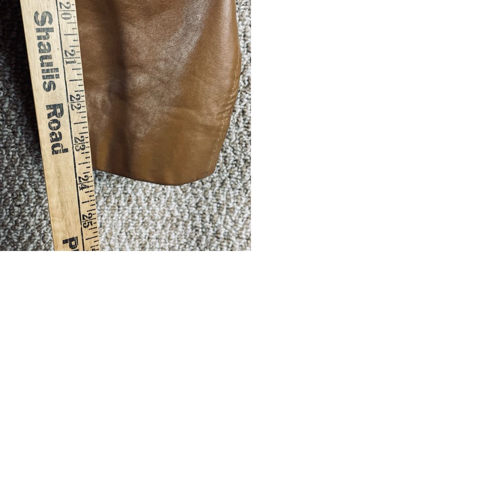 Schott Vtg Schott Bros. Leather Jacket 42 Car Coat Brown Button Removable Fur Lining Size US XS / EU 42 / 0 - 11 Thumbnail