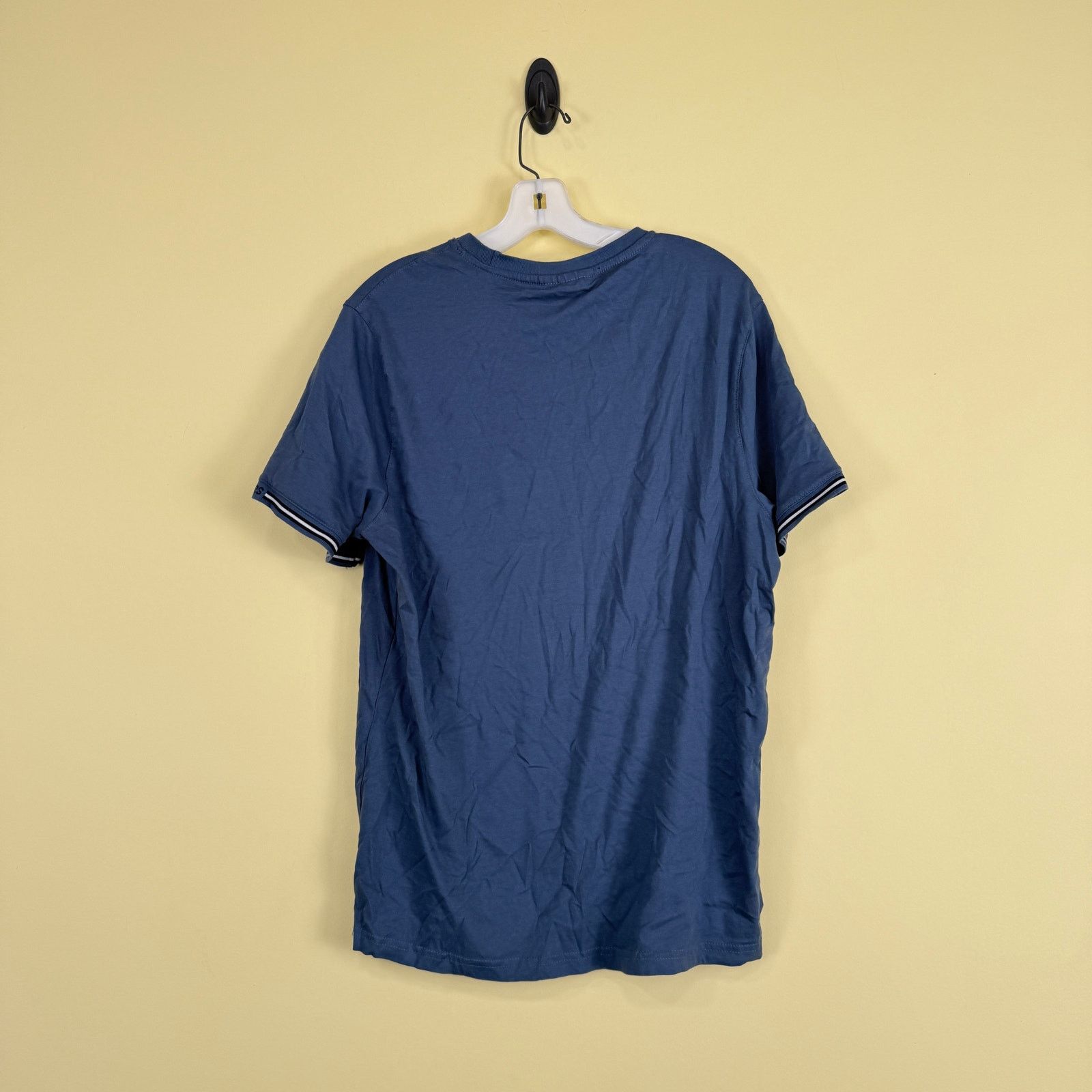 Michael Kors Michael Kors Blue White Ringer T Shirt Short Sleeve Size US L / EU 52-54 / 3 - 3 Thumbnail
