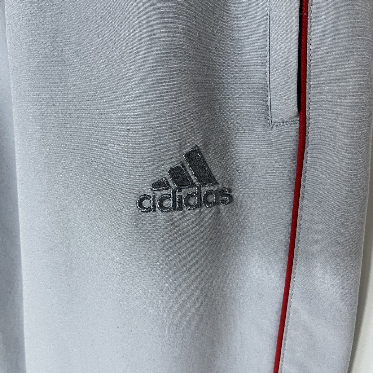 Adidas Vintage Adidas Grey Tracksuit Streetwear Y2K Sport Size 44L - 13 Thumbnail