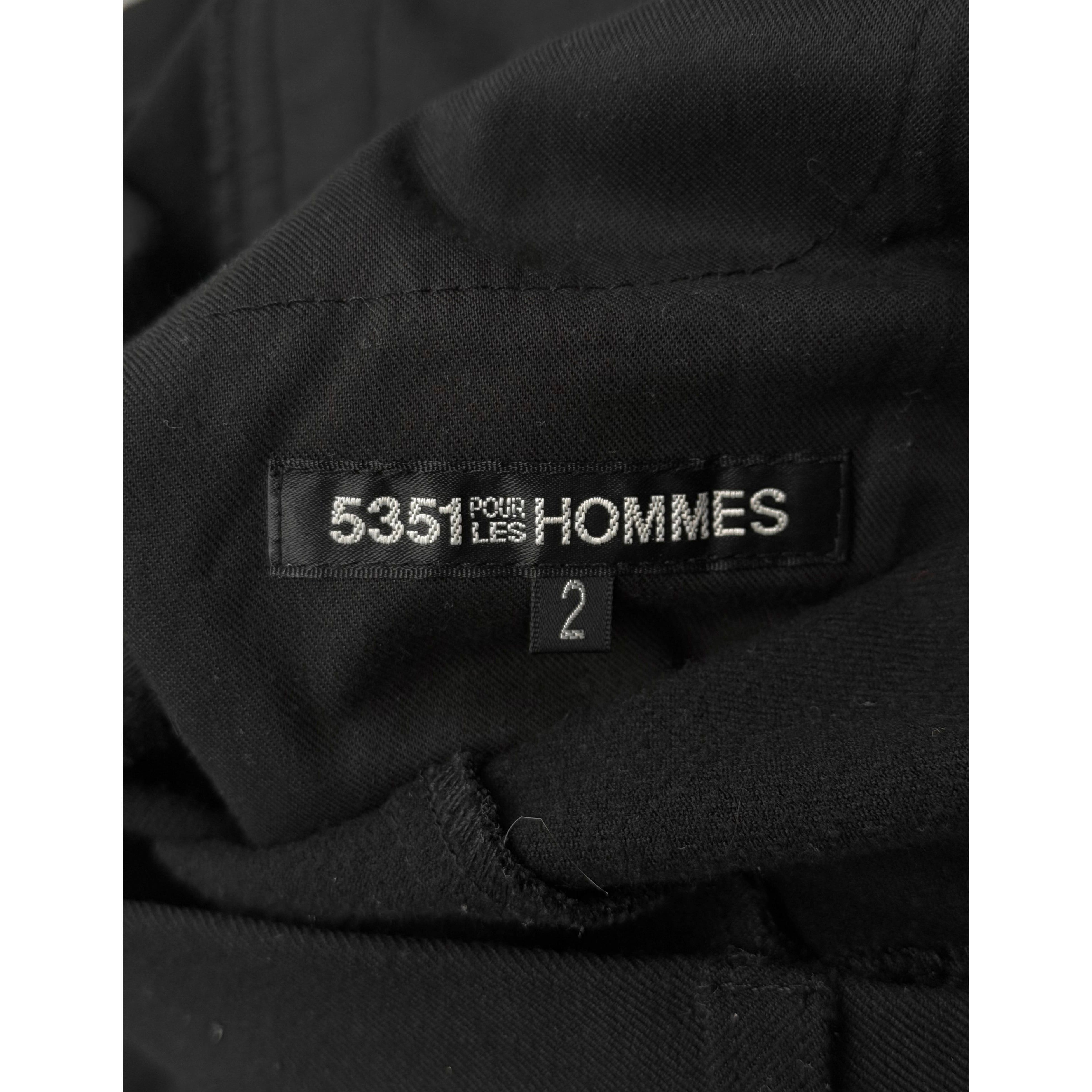 5351 POUR LES HOMMES 5351 Pour Les Hommes Early 00s Low Rise Dress Pants Size US 28 / EU 44 - 7 Thumbnail
