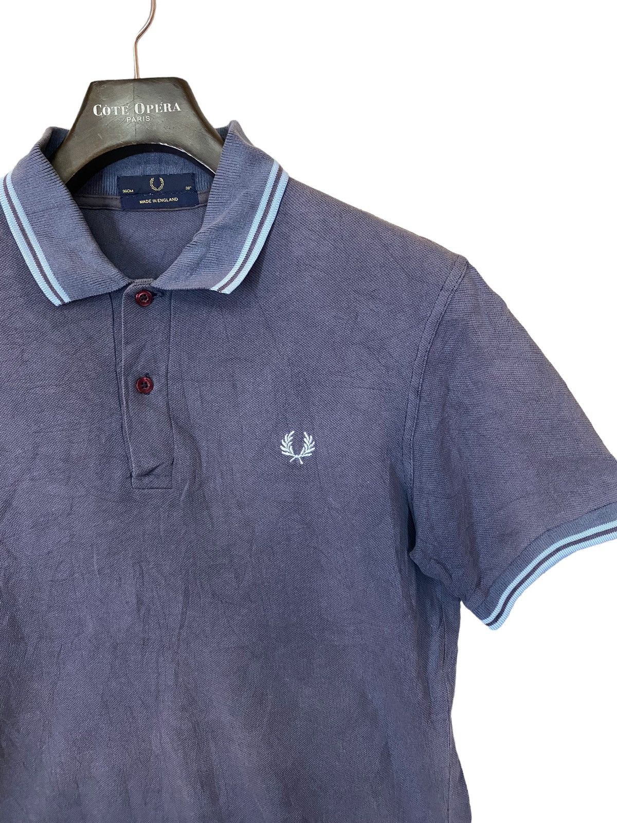 Fred Perry Fred perry polo shirt ringer sunfaded made in england Size US M / EU 48-50 / 2 - 3 Thumbnail