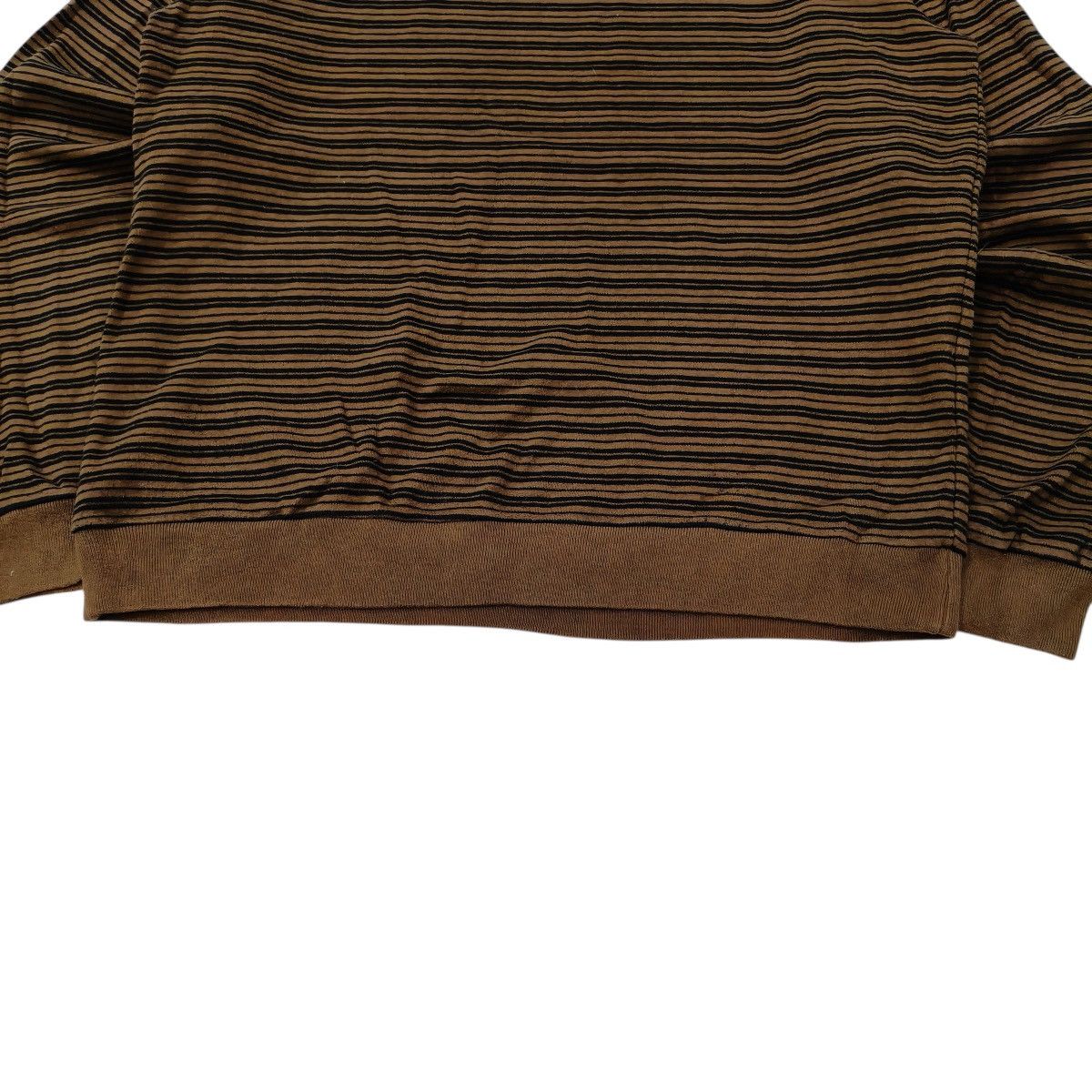 A.P.C. Vintage A.P.C Stripe Crewneck Sweatshirt Size US L / EU 52-54 / 3 - 6 Thumbnail