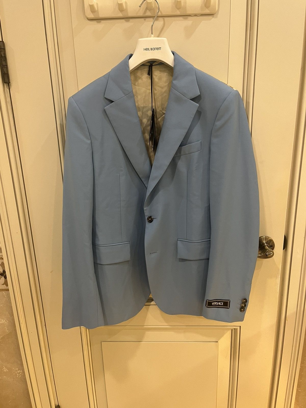 Versace Seashell Baroque blazer with silk back size48 Size 48R - 8 Thumbnail