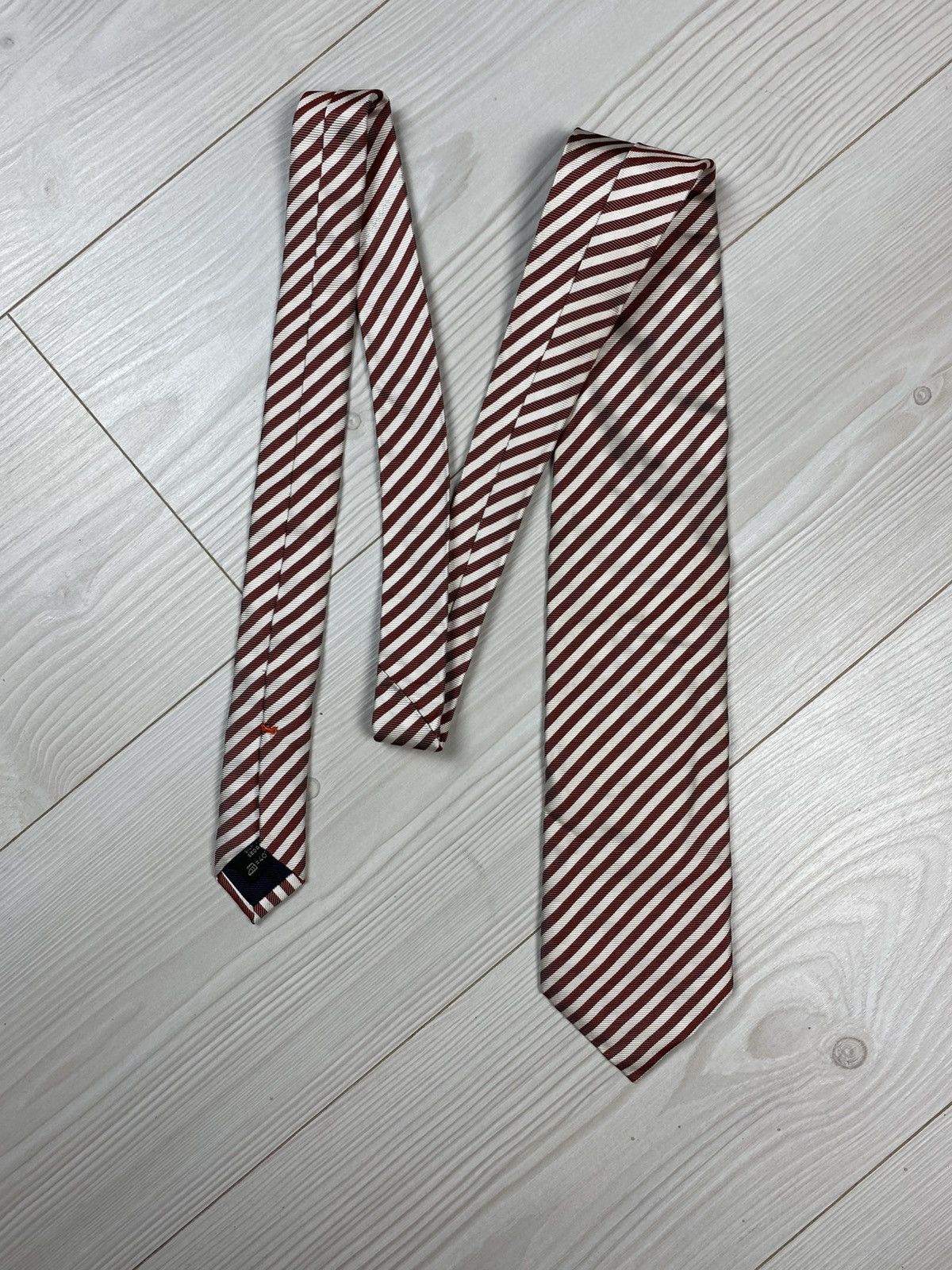 Ermenegildo Zegna × Vintage Ermenegildo Zegna Tie 100% Silk Made in Italy Size ONE SIZE - 1 Thumbnail