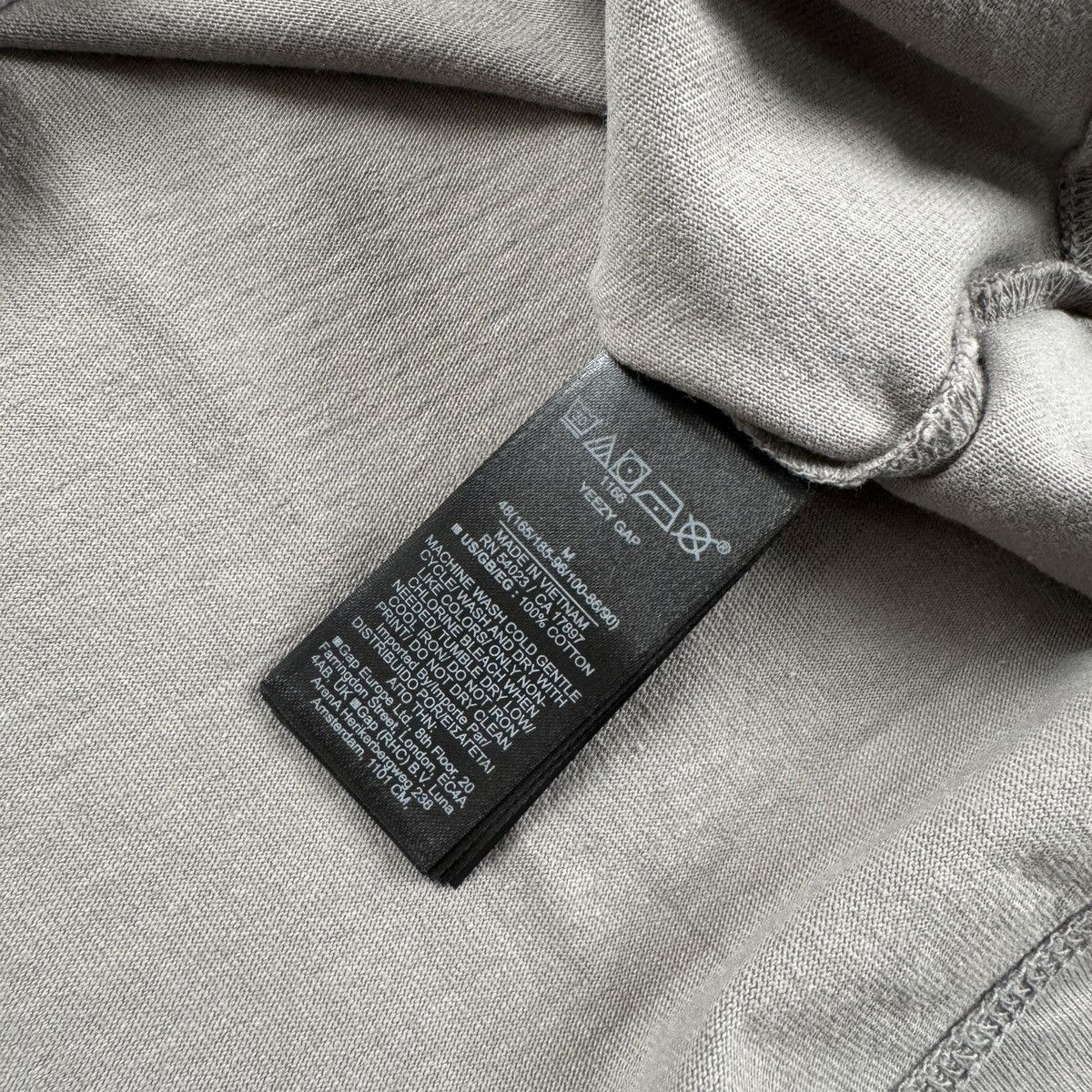 Gap × Yeezy Yzy Gap Gray Oversize Long Sleeve Size US M / EU 48-50 / 2 - 6 Thumbnail