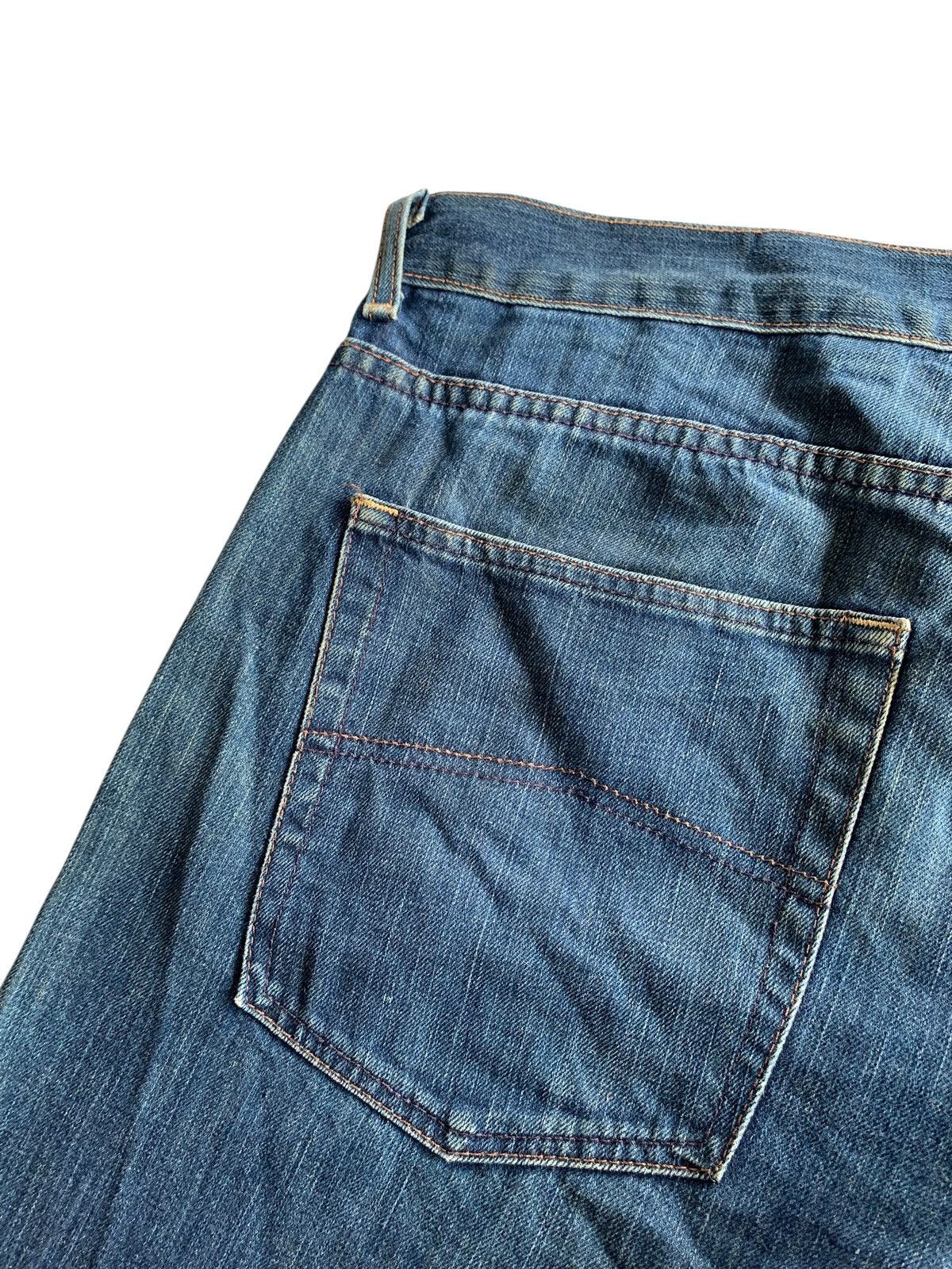 Armani Exchange VINTAGE AX ARMANI EXCHANGE SELVEDGE USA FADED DENIM Size US 37 - 12 Thumbnail