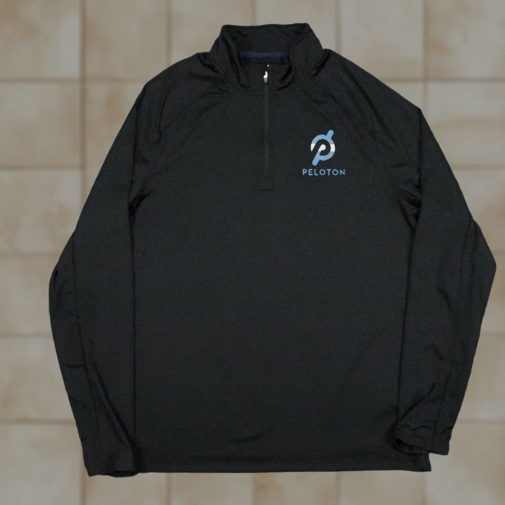 Rhone Rhone Pullover Mens Large Black Quarter Zip Performance Peloton Performance Size US L / EU 52-54 / 3 - 1 Thumbnail