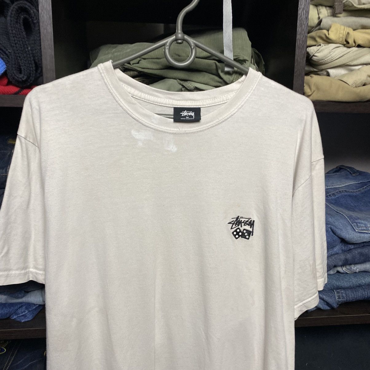 Stussy Mens Stussy Small logo y2k skate opium tee size M Size US M / EU 48-50 / 2 - 2 Thumbnail