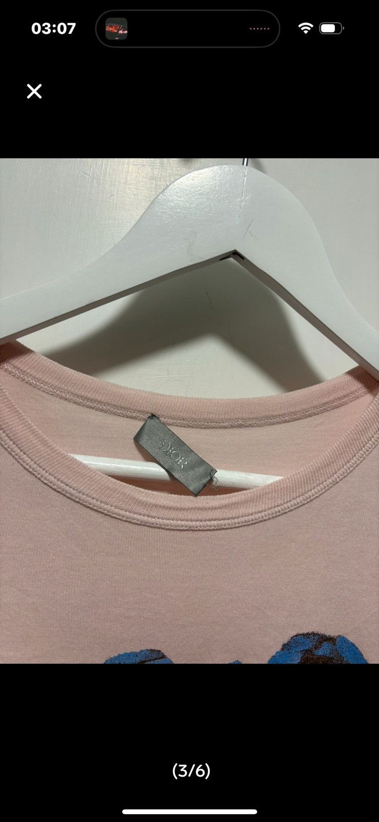 Dior Dior x alex foxt0n Tee Size US S / EU 44-46 / 1 - 5 Thumbnail