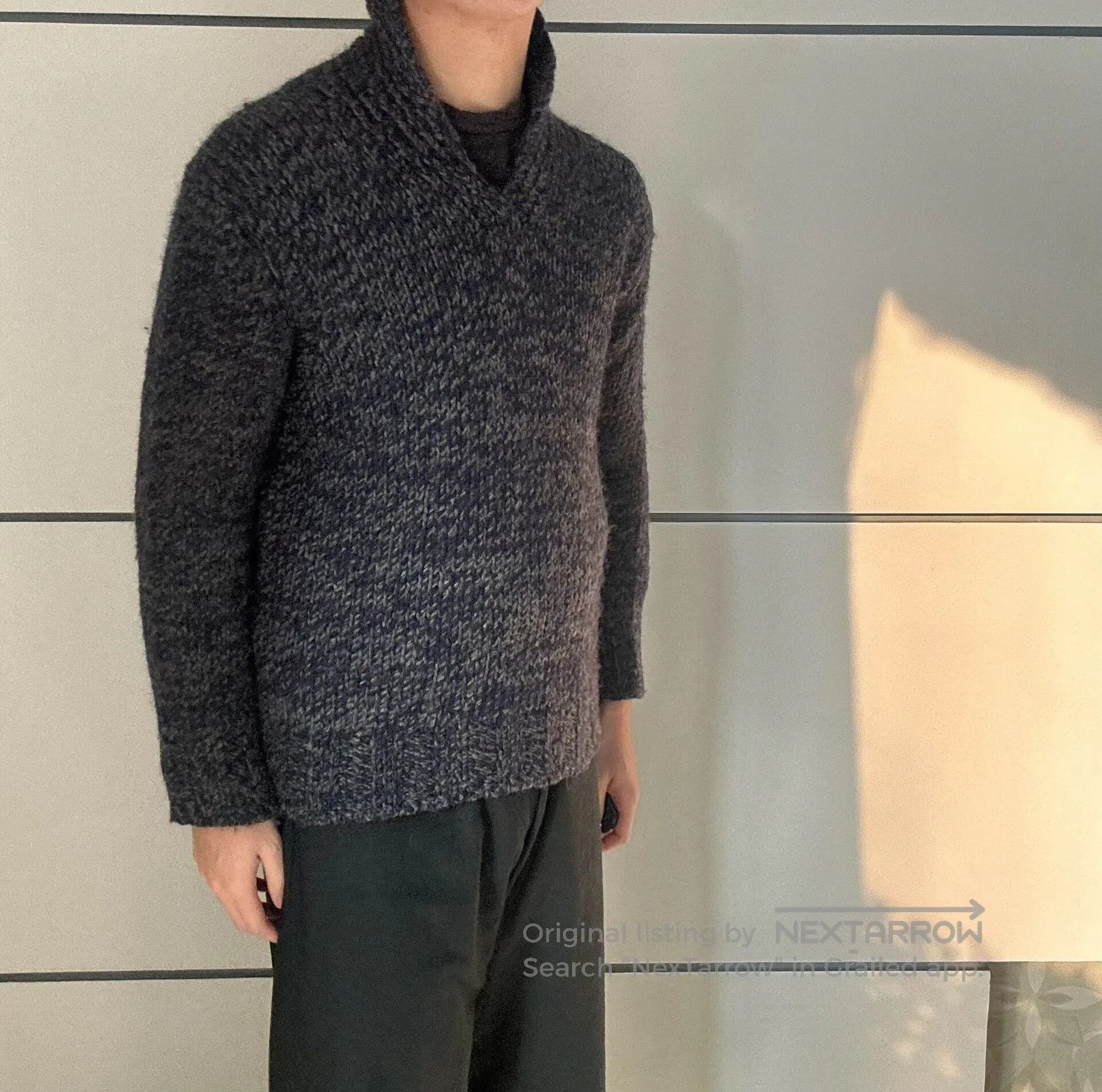 Dries Van Noten Dries Van Noten 3D Collar Wool Sweater. Size US M / EU 48-50 / 2 - 6 Thumbnail