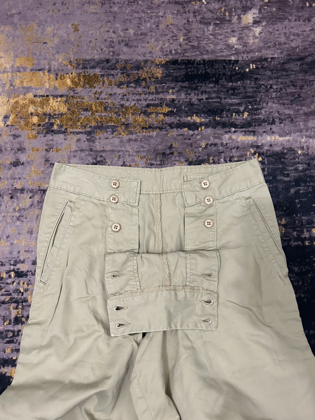 Zucca zucca travail open button front rise shortpans Size US 29 - 6 Thumbnail