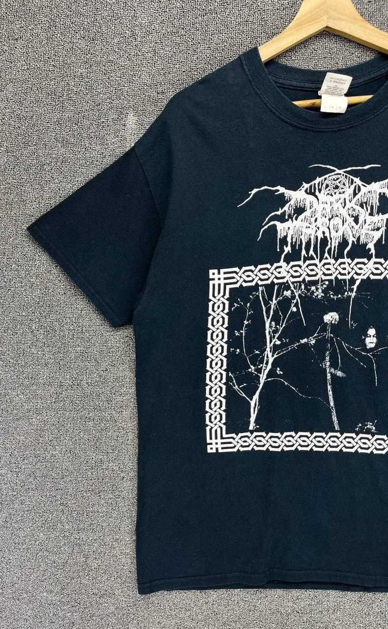 Band Tees Vintage Y2K DarkThrone Taakeferd Punk Rock Band Tees T Shirt Size US L / EU 52-54 / 3 - 3 Thumbnail