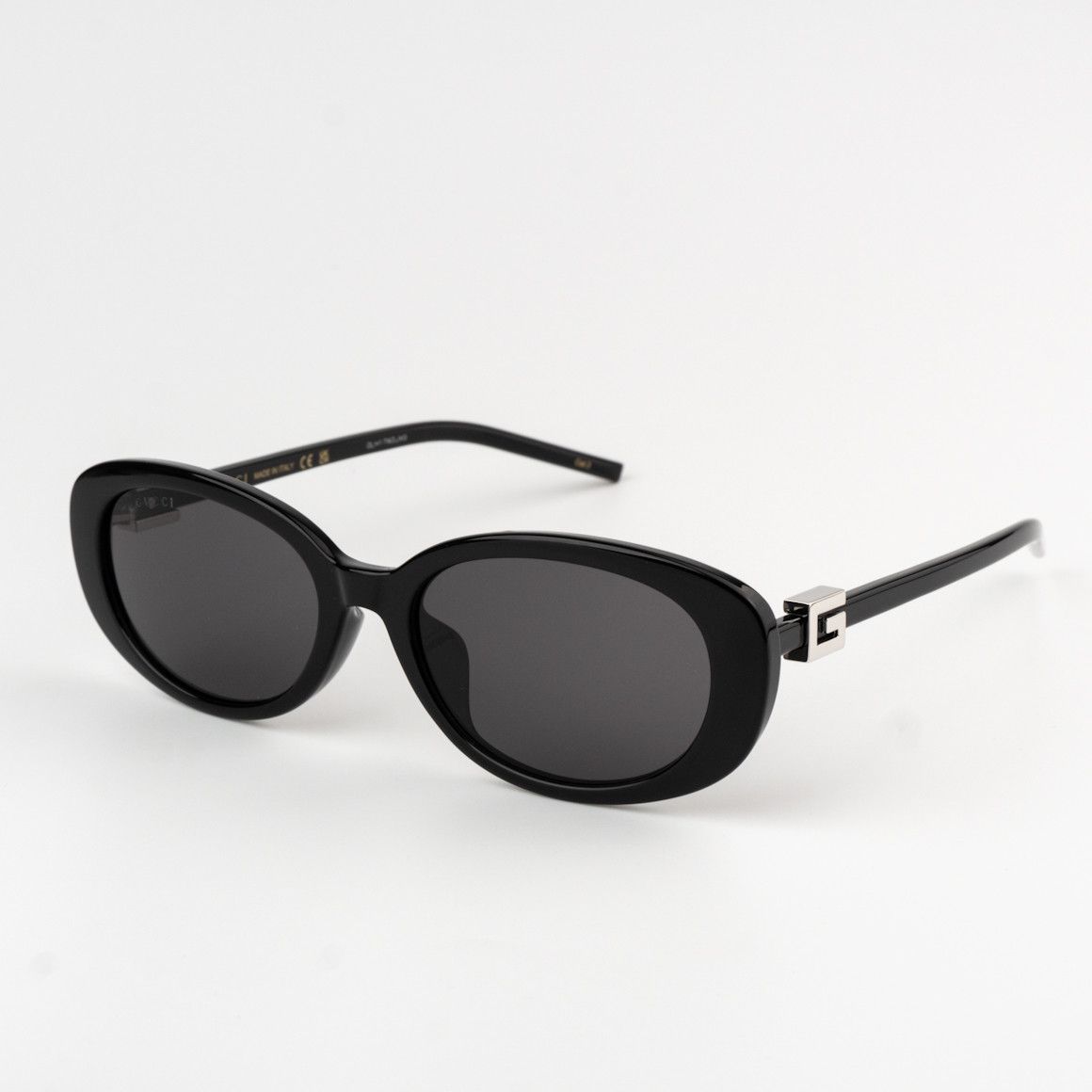 Gucci NEW Gucci GG1684SA 001 Unisex Oval Sunglasses GG 1684SA Size ONE SIZE - 1 Thumbnail