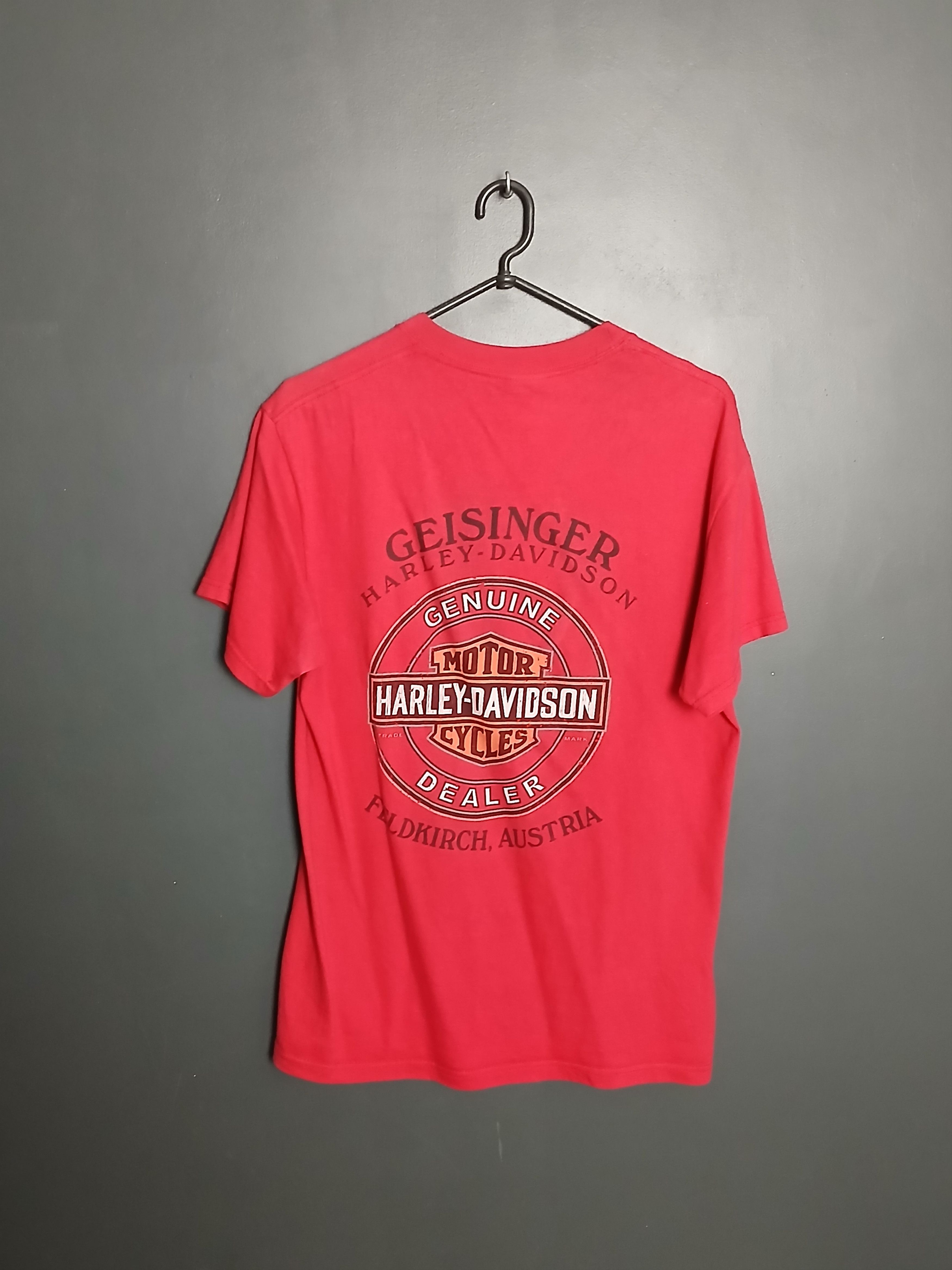 Harley Davidson × Vintage Vintage 2006 Harley Davidson Racing Moto T-Shirt Size US M / EU 48-50 / 2 - 2 Thumbnail