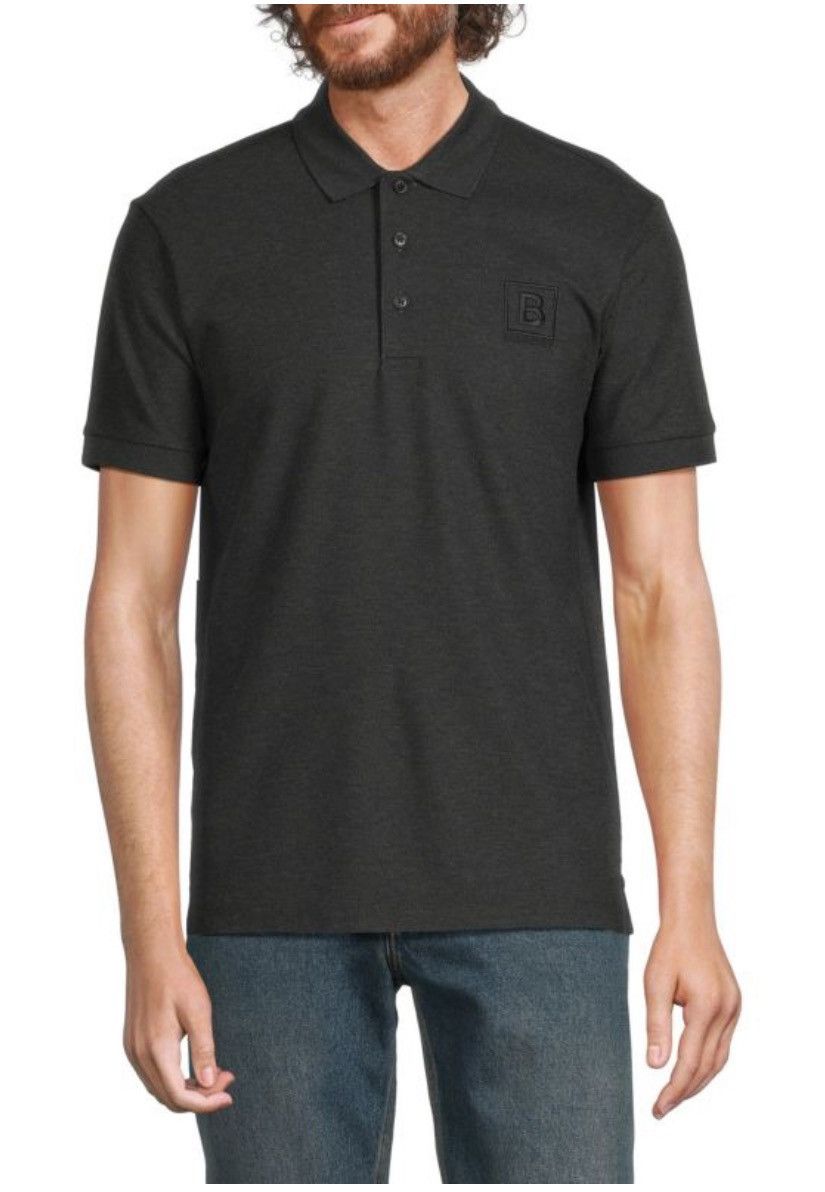 Burberry Burberry Logo B Polo Charcoal Grey Size US M / EU 48-50 / 2 - 6 Thumbnail
