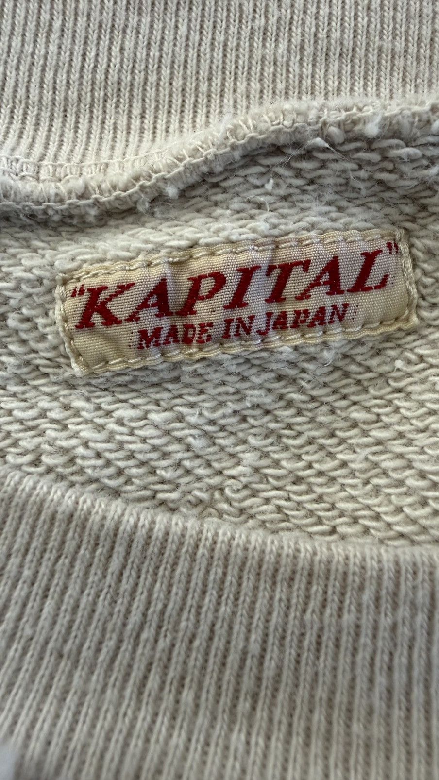 Kapital Kapital Fleece Fur Grizzly Sweatshirt Speakeasy Size US S / EU 44-46 / 1 - 3 Thumbnail