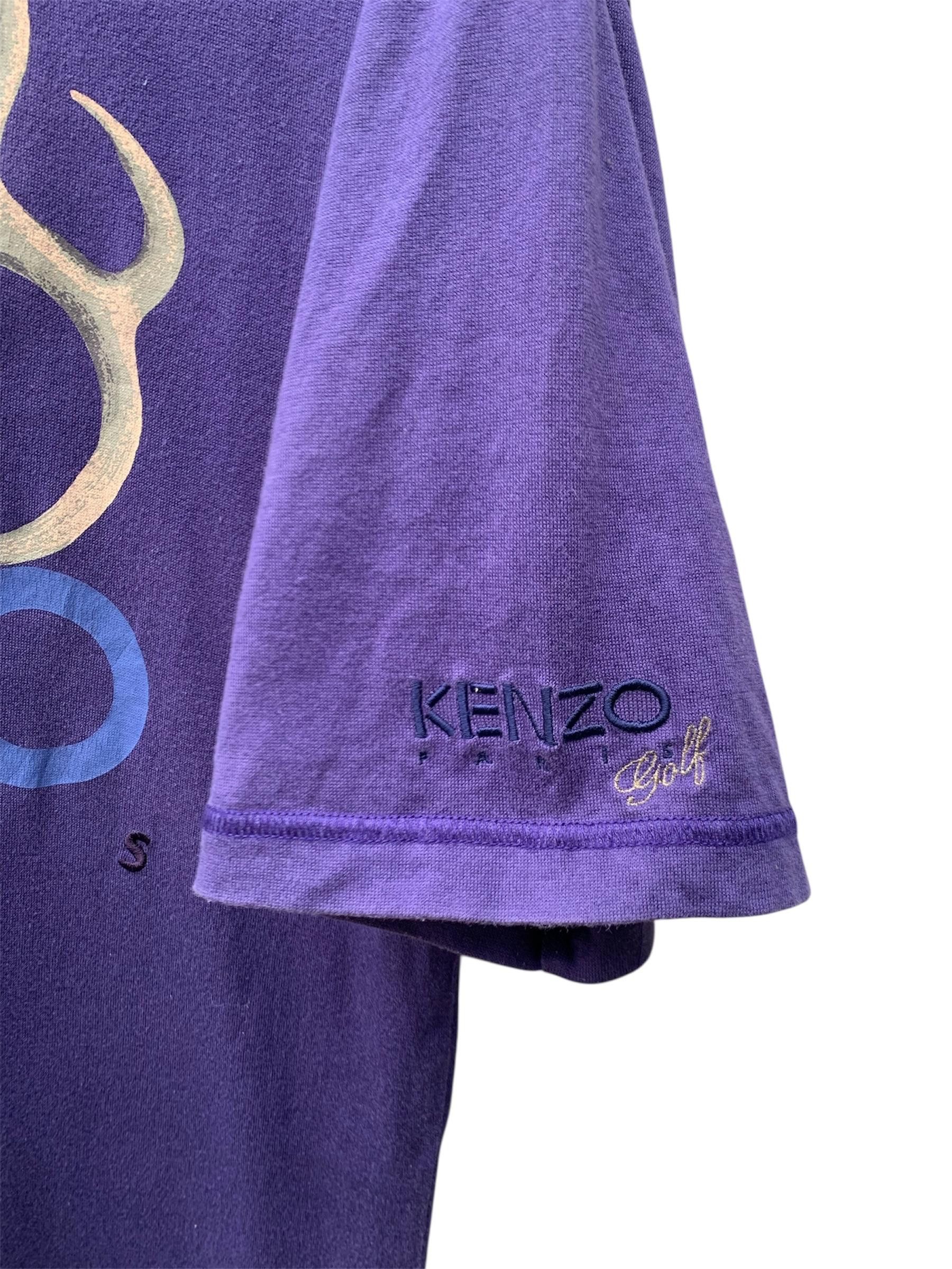 Kenzo Vintage Kenzo Golf Tee Size US M / EU 48-50 / 2 - 7 Thumbnail