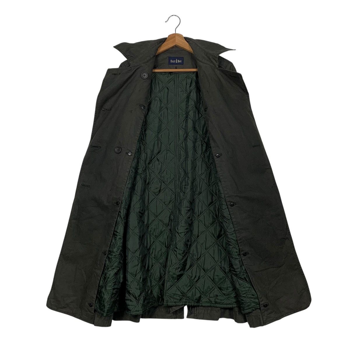 Japanese Brand Japanese Brand East Boy Double Breasted Trench Coat Size S / US 4 / IT 40 - 12 Thumbnail