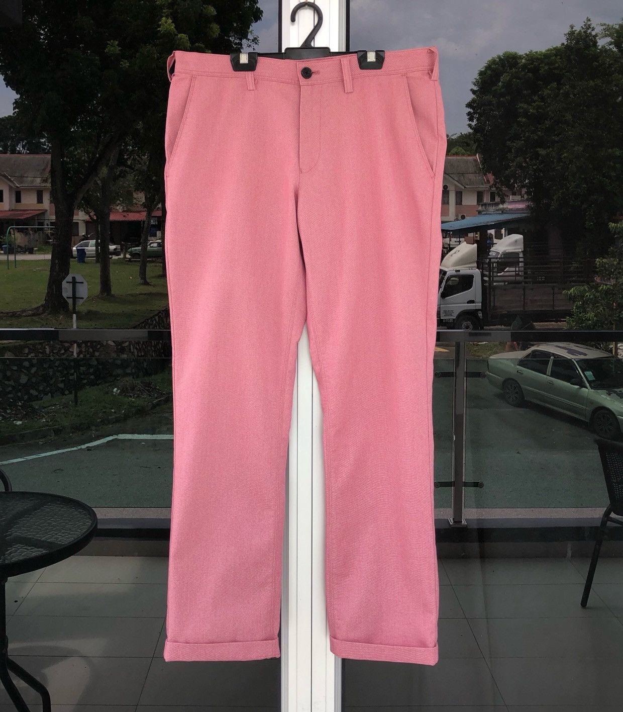Burberry Burberry Black Label Cotton Stretch Chinos Sunse Pant Size US 31 - 2 Thumbnail
