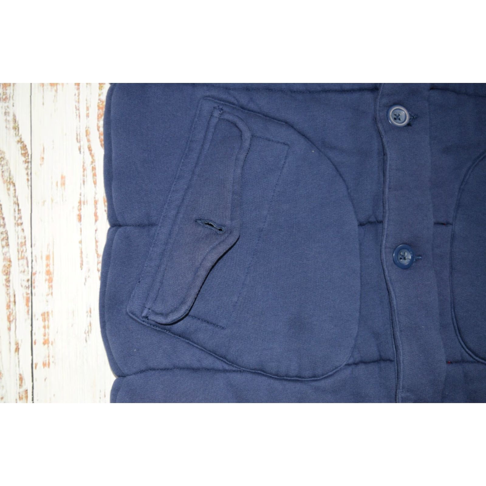 Polo Ralph Lauren VINTAGE Polo Ralph Lauren Vest POLO RALPH LAUREN COTTON QUILTED NAVY BLUE W/ RED LINER POCKETED L L Mens Size US L / EU 52-54 / 3 - 6 Thumbnail