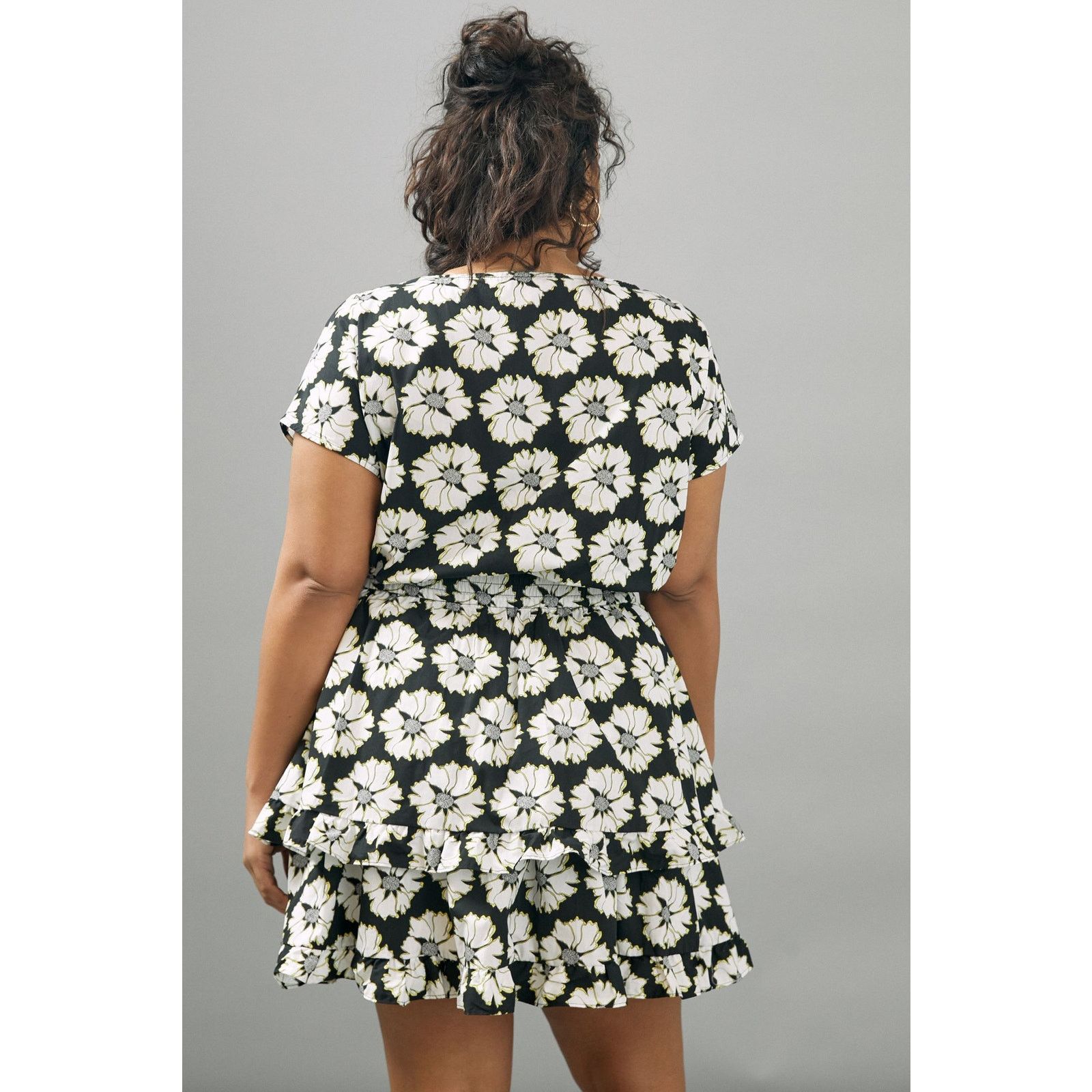 Anthropologie New Peter Som Penelope Mini Floral Cotton Dress $168 MEDIUM Size M / US 6-8 / IT 42-44 - 6 Thumbnail