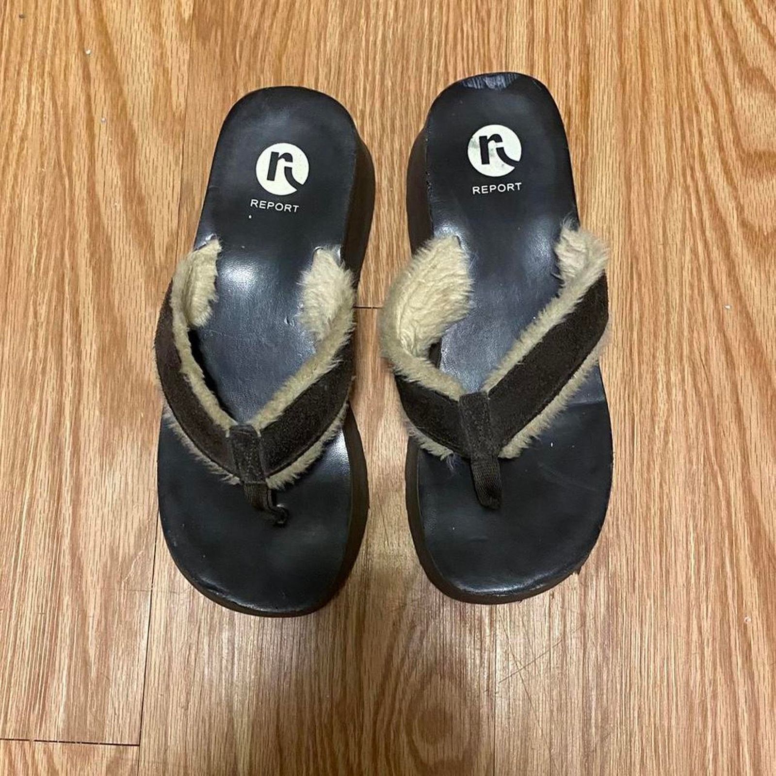 Report Collection Y2k furry platform sandals Size US 7.5 / IT 37.5 - 4 Thumbnail