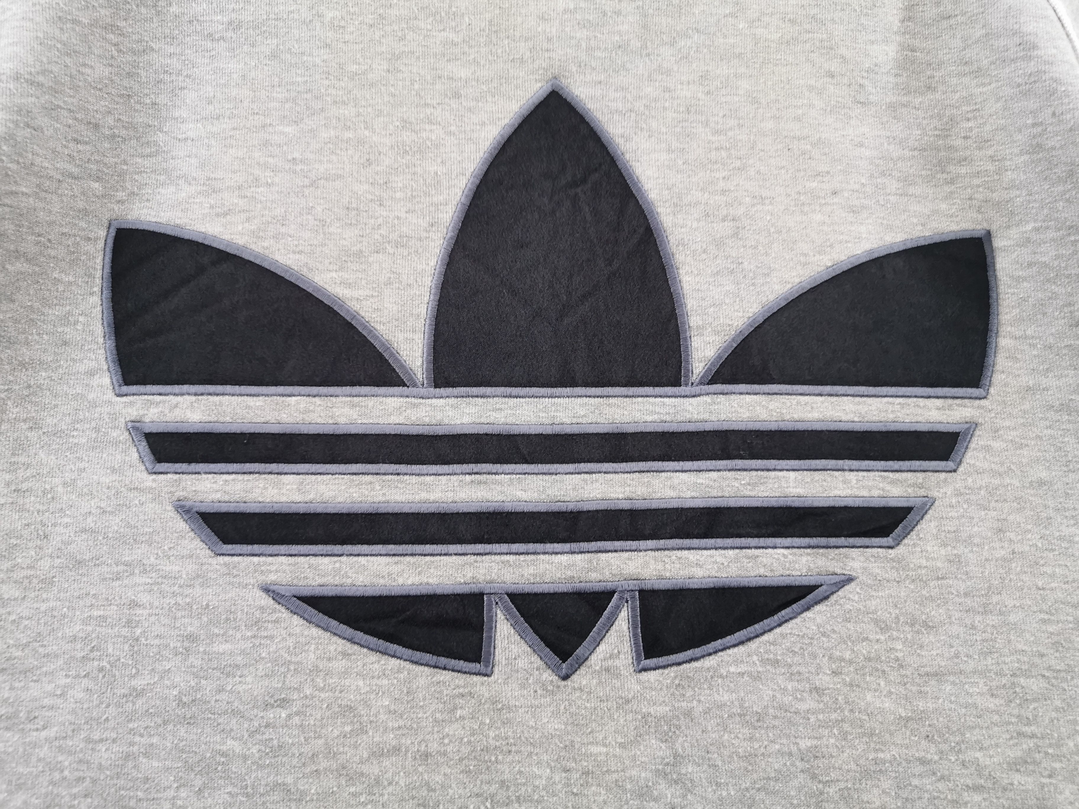 Adidas Vintage 90's Adidas Big Logo Sweatshirt Made In Japan Size US L / EU 52-54 / 3 - 4 Thumbnail