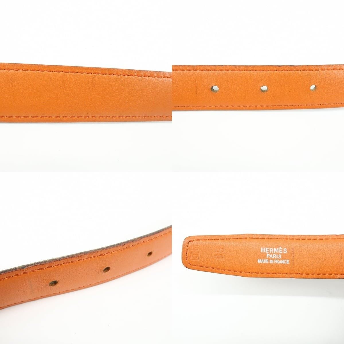 Hermes Hermes Constance H Buckle Reversible Leather Belt Brown Size ONE SIZE - 7 Thumbnail