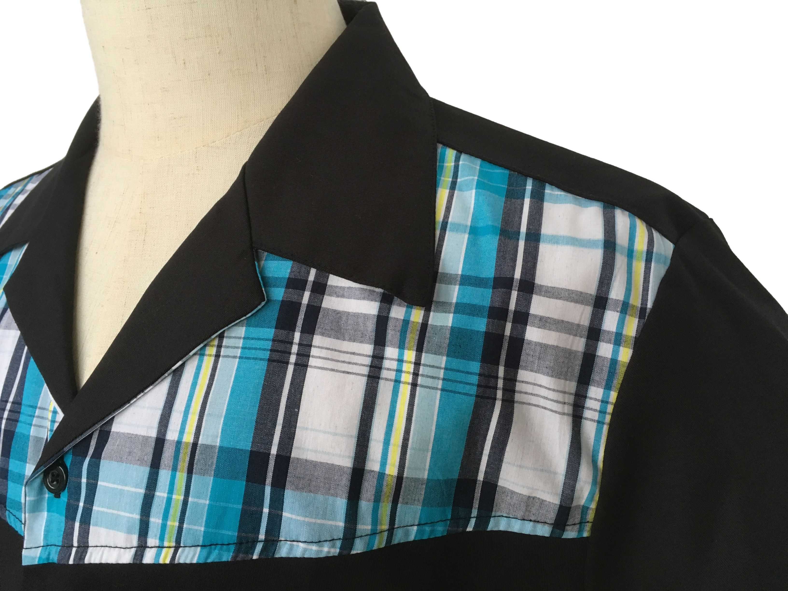 Other Men Clothes Plaid Pattern Button Down Party Shirts Size US XXL / EU 58 / 5 - 7 Thumbnail