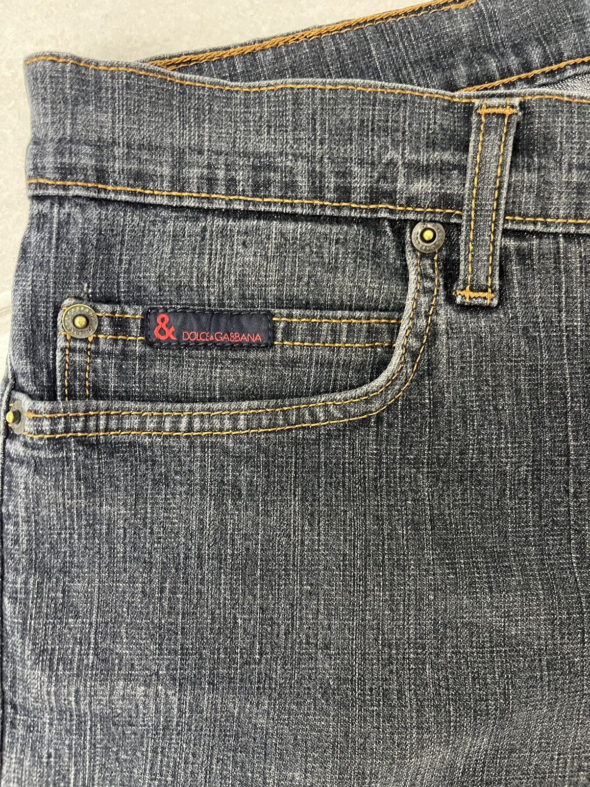 Dolce & Gabbana Dolce & Gabbana Blue Wash Distressed Denim Size US 30 / EU 46 - 5 Thumbnail