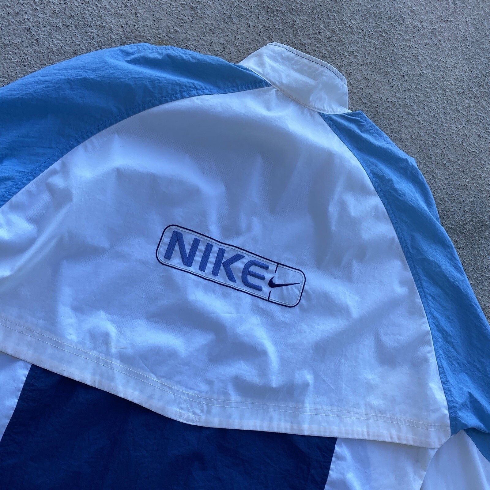 Nike CRAZY 90s Vintage NIKE track jacket top Zip bomber Y2K Size US XL / EU 56 / 4 - 4 Thumbnail