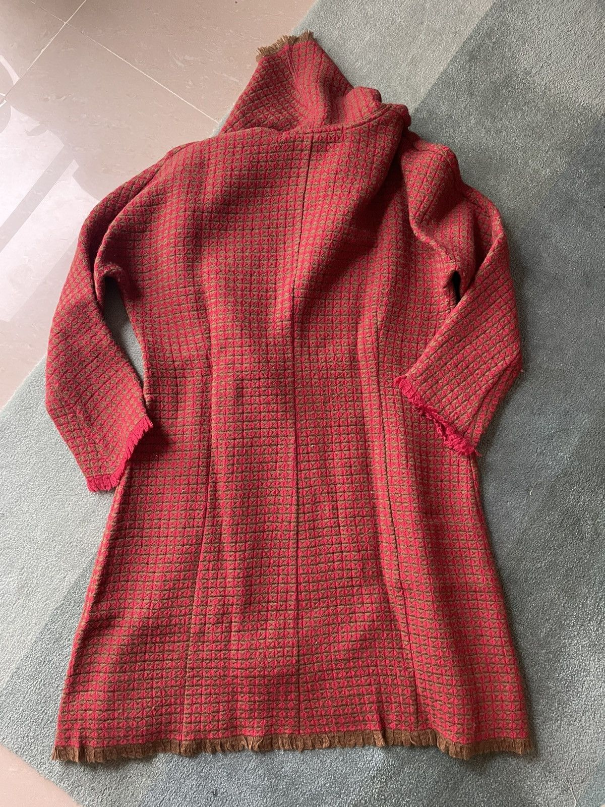 Marimekko × Vintage Marimekko Ritta Falla wollen coat Size XL / US 12-14 / IT 48-50 - 6 Thumbnail